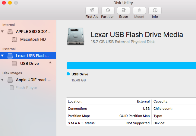 format flash drive for mac and windows